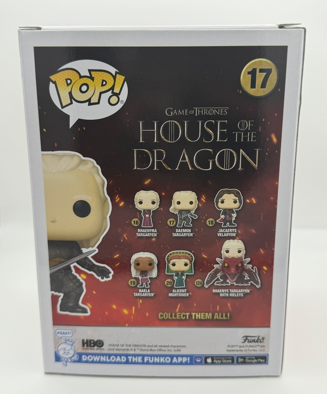 Item # 189874 - Matt Smith "House of the Dragon" AUTOGRAPH Signed 'Daemon' 17 Funko Pop