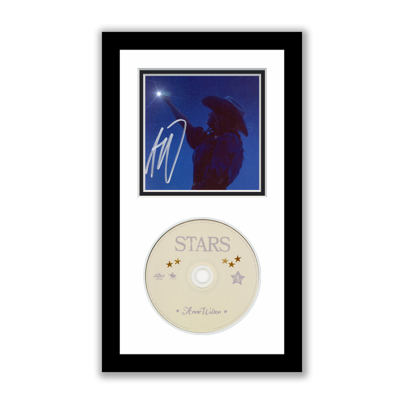 Item # 206280 - Anne Wilson Autographed Signed Framed CD Stars ACOA