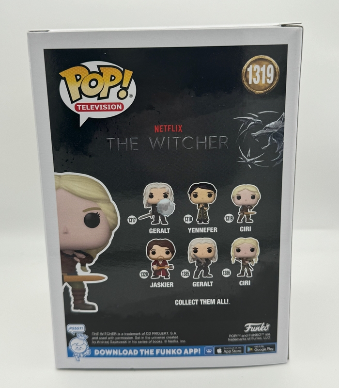 Item # 189878 - Freya Allan "The Witcher" AUTOGRAPH Signed 'Ciri' 1319 Funko Pop Figure