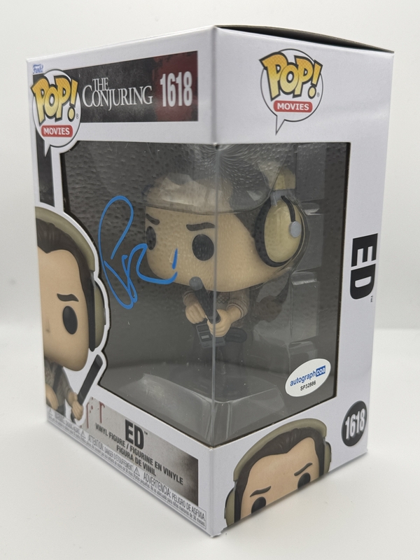 Item # 207776 - Patrick Wilson "The Conjuring" AUTOGRAPH Signed 'Ed' 1618 Funko Pop Figure