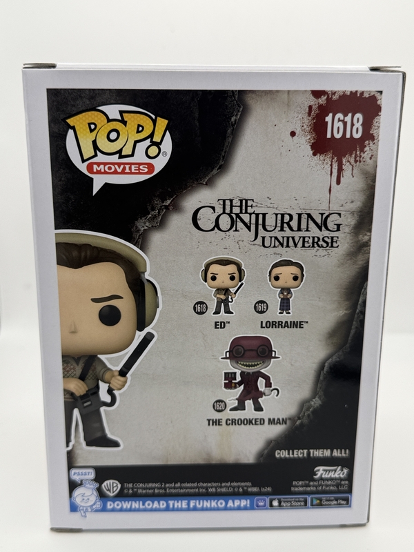Item # 207776 - Patrick Wilson "The Conjuring" AUTOGRAPH Signed 'Ed' 1618 Funko Pop Figure