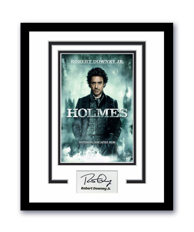 Item # 196616 - Sherlock Holmes Robert Downey Jr. Autographed Signed 11x14 Framed Photo ACOA