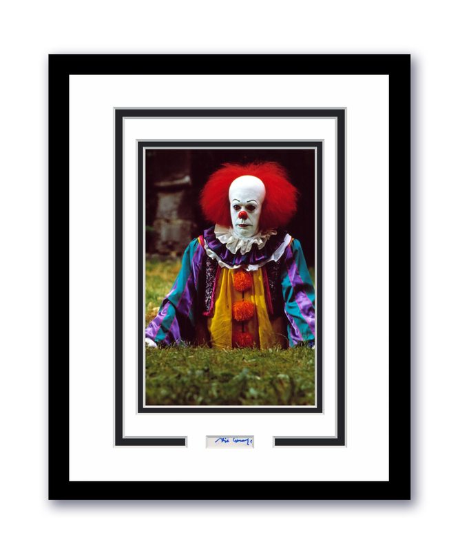 Item # 180993 - IT Pennywise Tim Curry Autographed 11x14 Framed Photo Stephen King ACOA