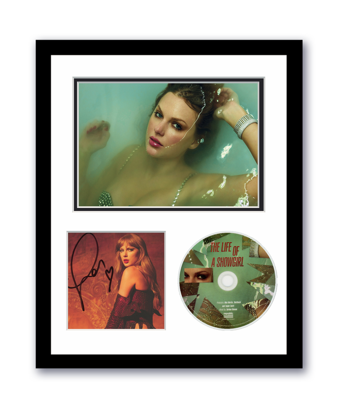 Item # 204867 - Taylor Swift Autographed 11x14 Framed CD Photo Life Of A Showgirl Photo 3 ACOA