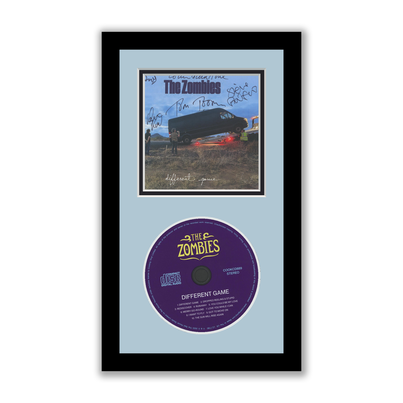 Item # 191691 - The Zombies Autographed Signed Framed CD Different Game ACOA