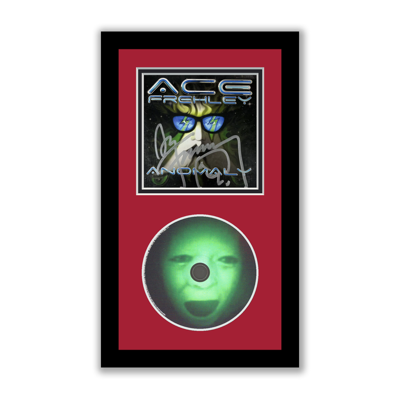 Item # 192741 - KISS Ace Frehley Autographed Signed Framed CD Anomaly ACOA