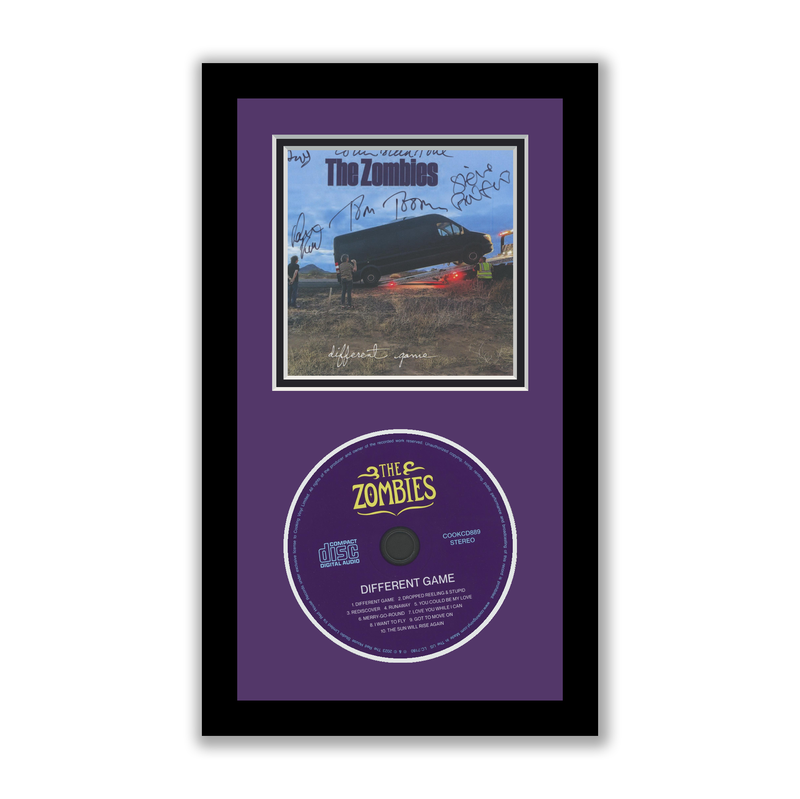 Item # 191692 - The Zombies Autographed Signed Framed CD Different Game ACOA