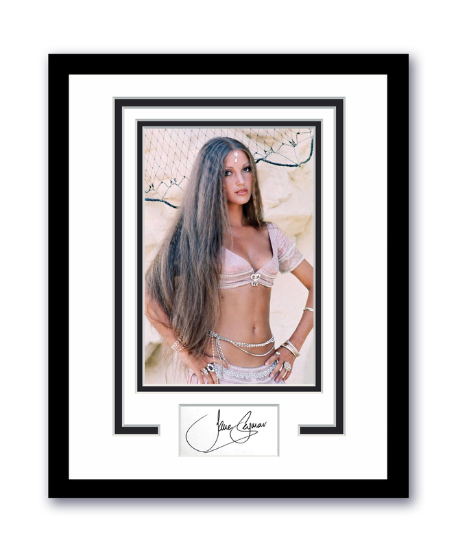Item # 196593 - Jane Seymour Autographed Signed 11x14 Framed Photo ACOA