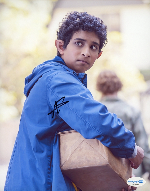 Item # 187135 - Aryan Simhadri "Percy Jackson" AUTOGRAPH Signed 'Grover' 8x10 Photo D