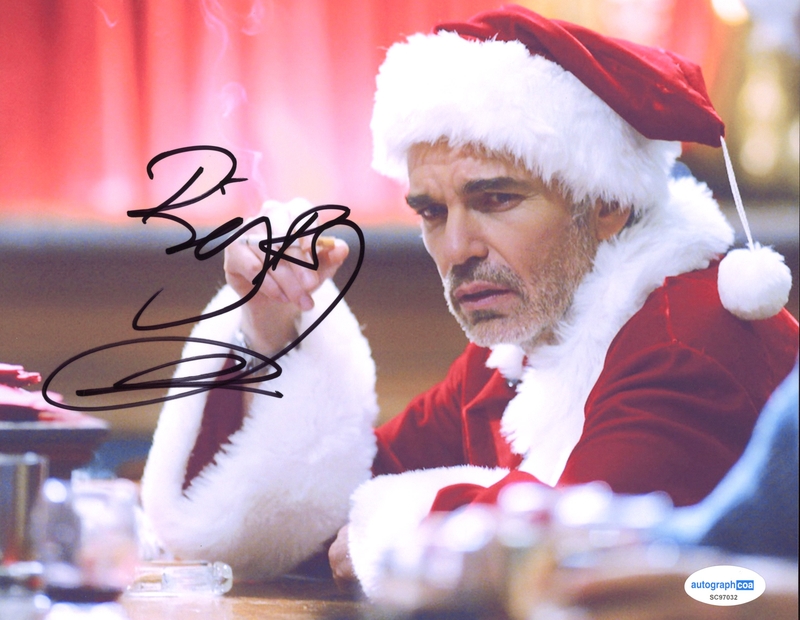 Item # 187065 - Billy Bob Thornton "Bad Santa" AUITOGRAPH Signed 'Willie' 8x10 Photo G