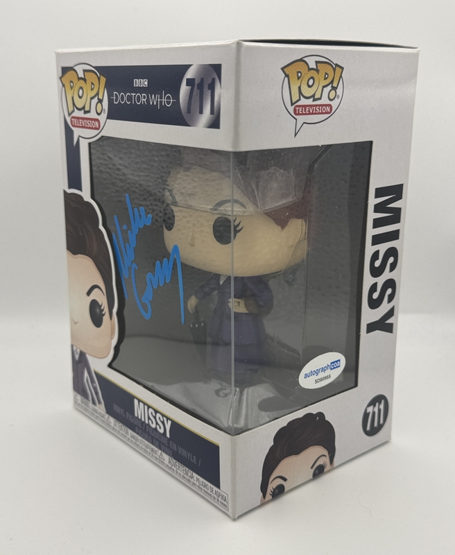 Item # 203031 - Michelle Gomez "Doctor Who" AUTOGRAPH Signed 'Missy' 711 Funko Pop Figure B