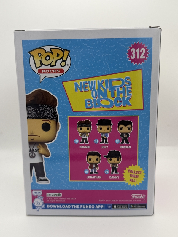 Item # 203066 - Donnie Wahlberg "New Kids on the Block" AUTOGRAPH Signed NKOTB 312 Funko Pop B