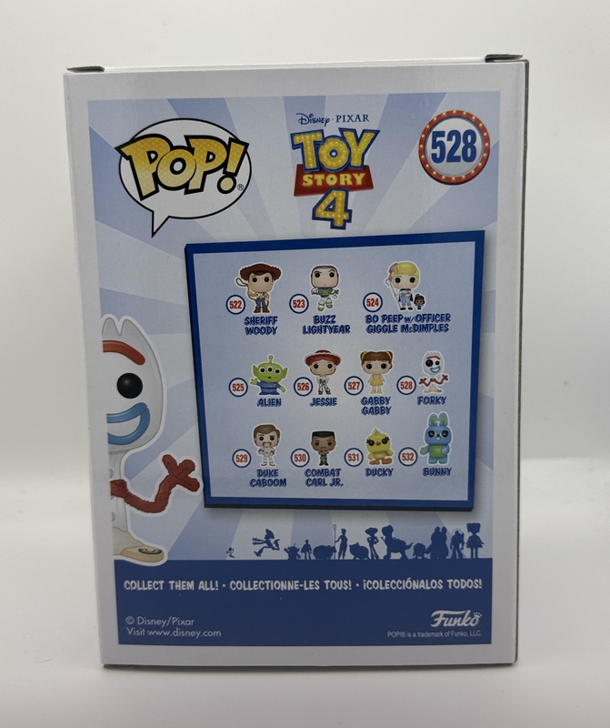 Item # 203073 - Tony Hale "Toy Story 4" AUTOGRAPH Signed 'Forky' 528 Funko Pop Vinyl Figure