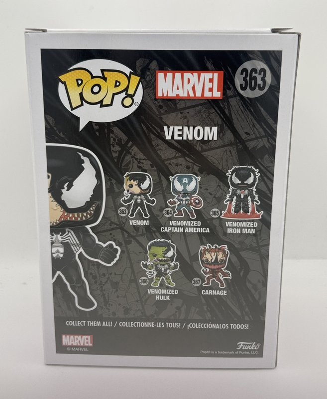 Item # 203079 - Todd McFarlane "Venom" AUTOGRAPH Signed 363 Funko Pop Vinyl Figure