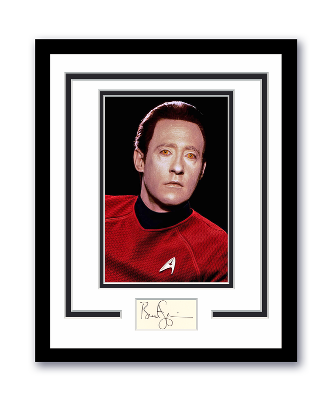 Item # 179873 - Star Trek Data Brent Spiner Autographed Signed 11x14 Framed Photo ACOA