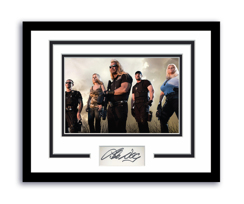 Item # 206797 - Dog The Bounty Hunter Duane Chapman Autographed Signed 11x14 Framed Photo ACOA