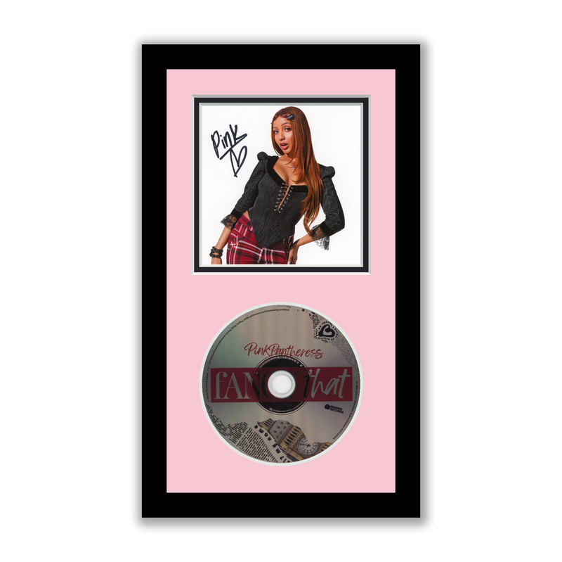PinkPantheress Autographed Signed Framed CD Fancy That ACOA | eBay