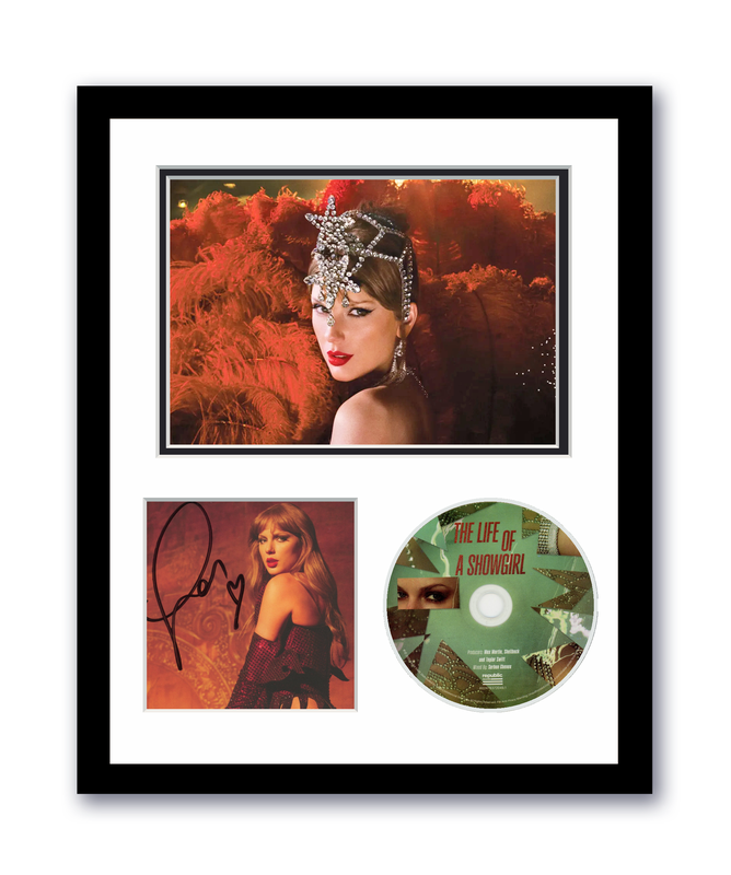 Item # 202018 - Taylor Swift Autographed 11x14 Framed CD Photo Life Of A Showgirl Photo 3 ACOA