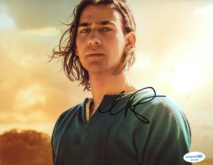 Item # 170925 - Maxim Baldry "Lord of the Rings: Rings of Power" SIGNED 'Isildur' 8x10 Photo D