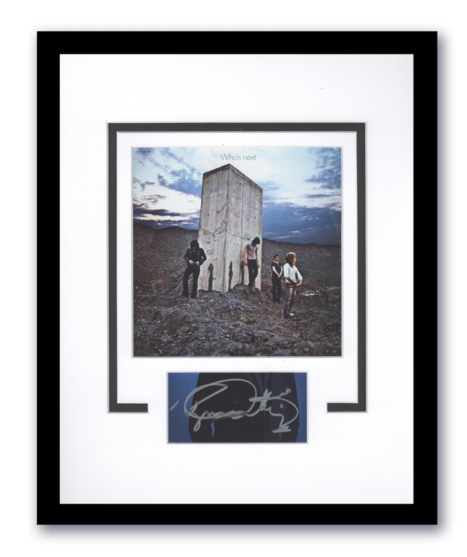 Item # 165484 - The Who Roger Daltrey Autographed Signed 11x14 Framed Who's Next Photo ACOA