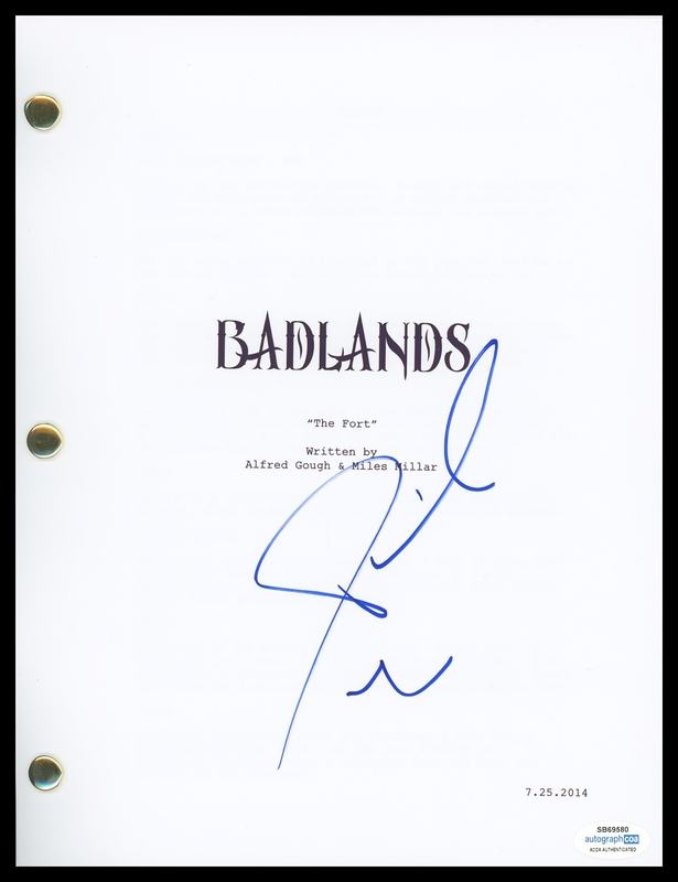 Item # 180724 - Daniel Wu "Into the Badlands" AUTOGRAPH Signed Full Pilot Episode Script