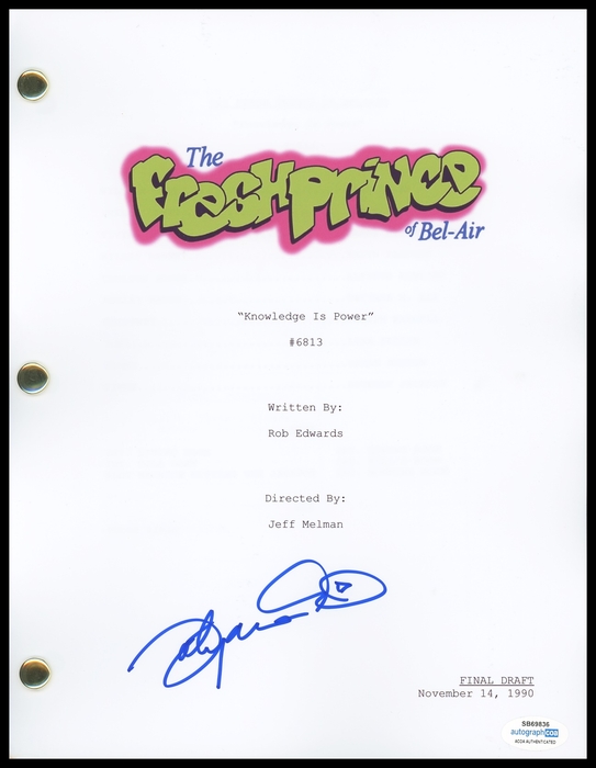 Item # 167212 - Tatyana Ali "The Fresh Prince of Bel-Air" AUTOGRAPH Signed Episode Script