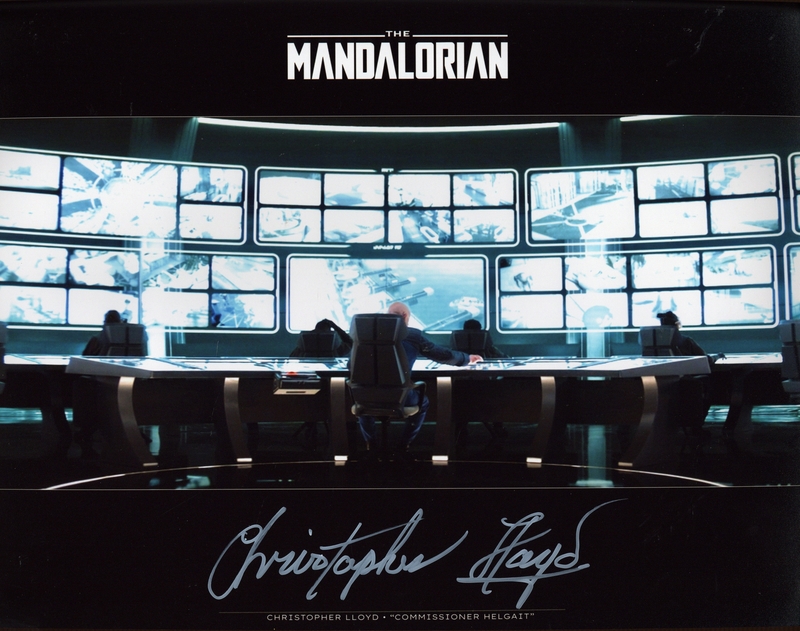 Item # 189917 - Christopher Lloyd "The Mandalorian" AUTOGRAPH Signed Helgait 11x14 Photo B