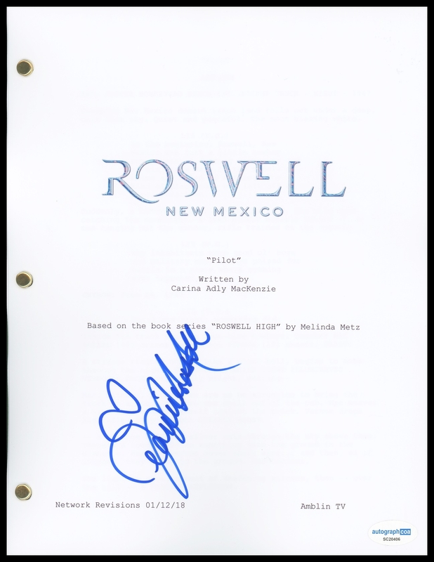 Item # 175843 - Jeanine Mason "Roswell, New Mexico" AUTOGRAPH Signed Pilot Episode Script