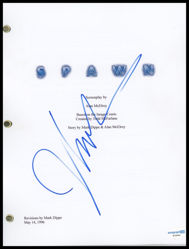 Item # 176120 - John Leguizamo "Spawn" AUTOGRAPH Signed Full Complete Script Screenplay
