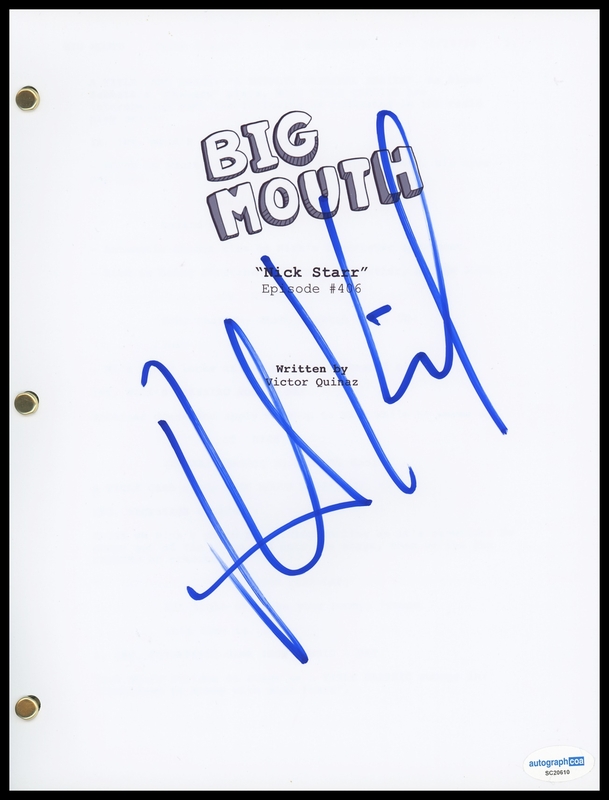 Item # 176170 - Richard Kind "Big Mouth" AUTOGRAPH Signed 'Marty Glouberman' Episode Script