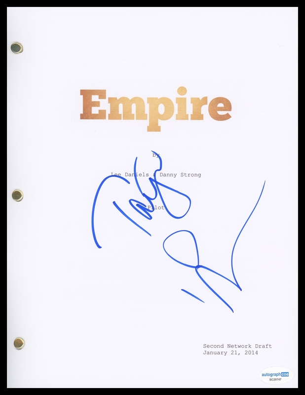 Item # 180732 - Taraji P. Henson "Empire" AUTOGRAPH Signed Complete Pilot Episode Script B