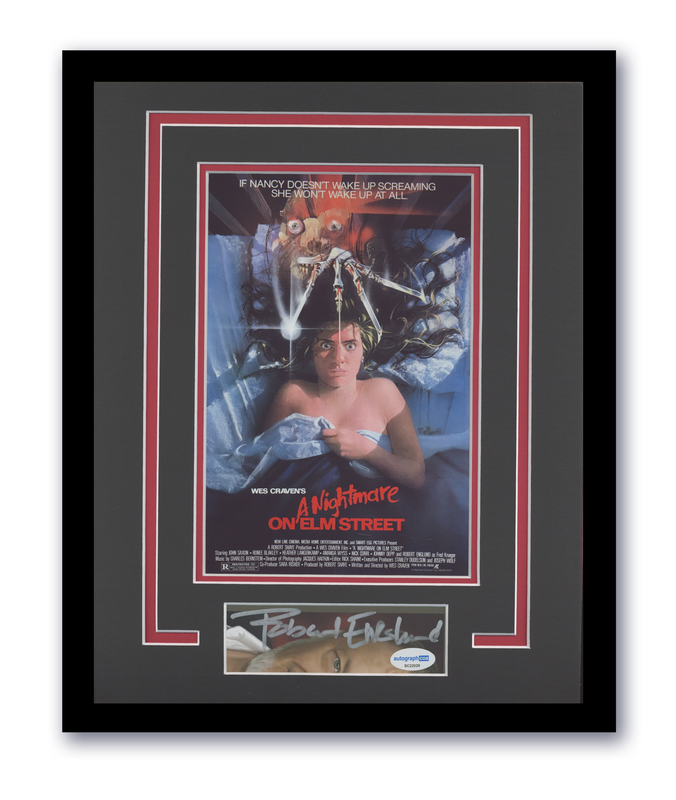 Item # 206500 - Nightmare on Elm Street Robert Englund Autographed 11x14 Framed Photo ACOA
