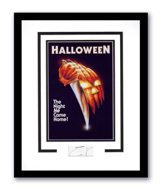 Item # 171405 - Halloween Jamie Lee Curtis Autographed Signed 11x14 Framed Photo ACOA