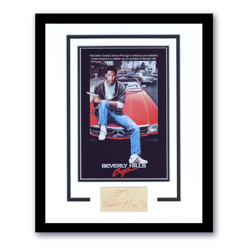 Item # 175048 - Eddie Murphy "Beverly Hills Cop" AUTOGRAPH Signed Framed 11x14 Display