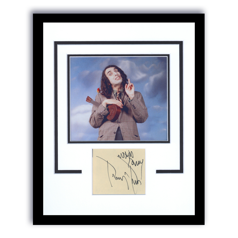 Item # 175059 - Tiny Tim "Tiptoe Through the Tulips" AUTOGRAPH Signed Framed 11x14 Display