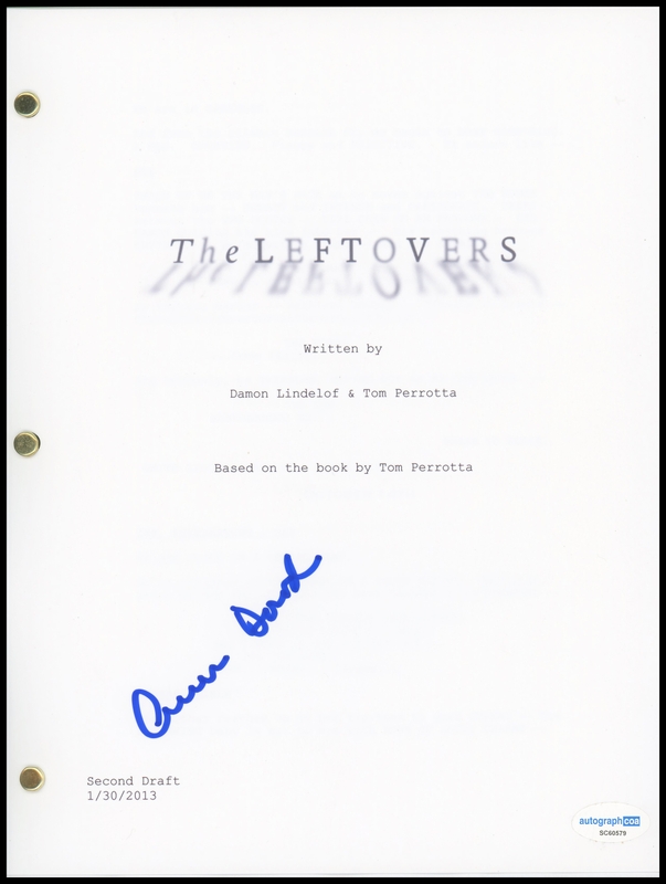 Item # 180807 - Ann Dowd "The Leftovers" AUTOGRAPH Signed Complete Pilot Episode Script