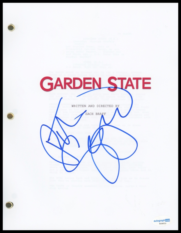 Item # 182708 - Peter Sarsgaard "Garden State" AUTOGRAPH Signed 'Mark' Script Screenplay