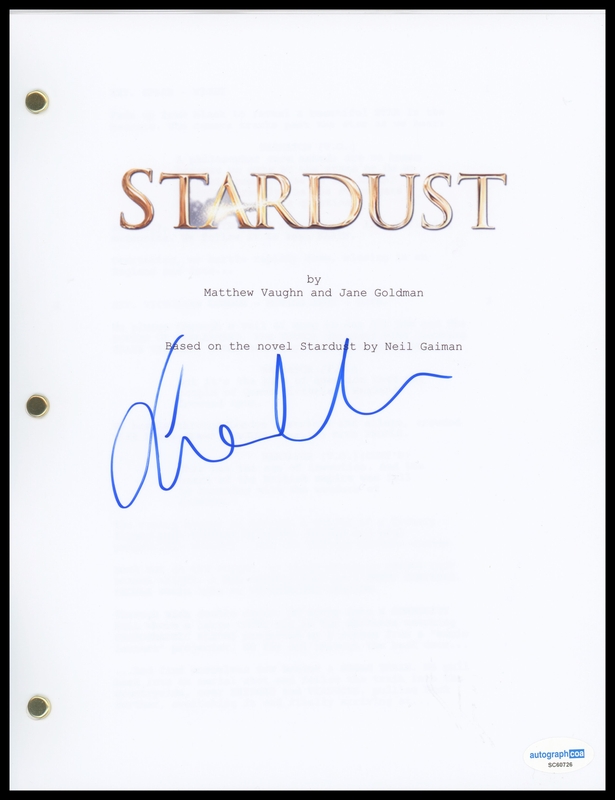Item # 182713 - Sienna Miller "Stardust" AUTOGRAPH Signed Full Complete Script Screenplay B