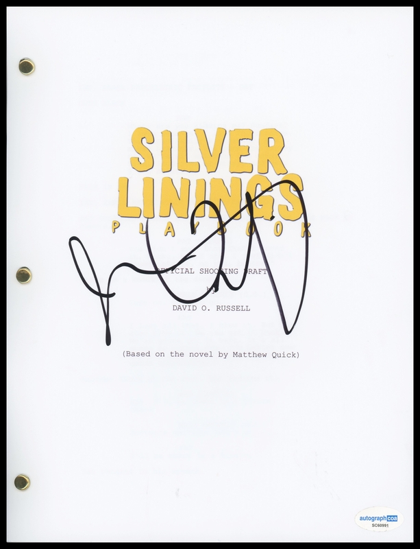 Item # 182959 - John Ortiz "Silver Linings Playbook" AUTOGRAPH Signed Script Screenplay