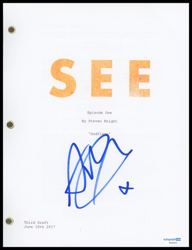 Item # 182986 - Archie Madekwe "See" AUTOGRAPH Signed Kofun Full 'Godflame' Episode Script