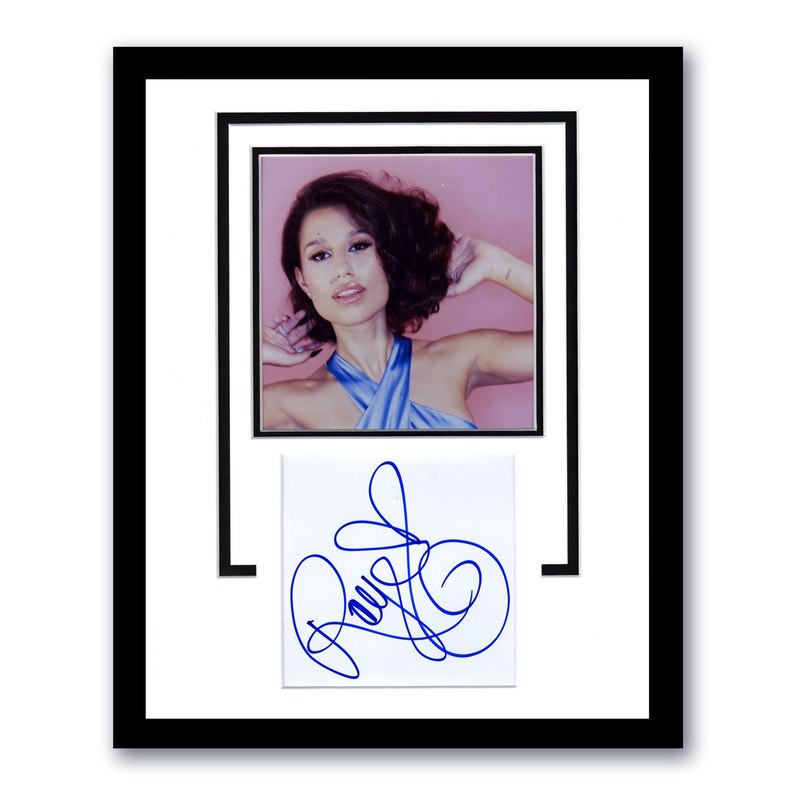 Item # 180488 - Raye "Escapism." Singer AUTOGRAPH Signed Photo Framed 11x14 Custom Display