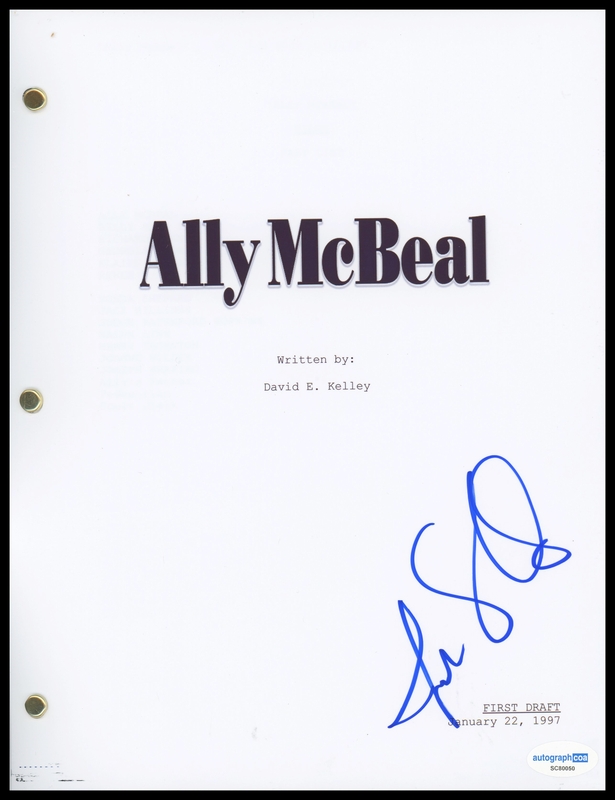 Item # 183052 - Jane Krakowski "Ally McBeal" AUTOGRAPH Signed Complete Pilot Episode Script