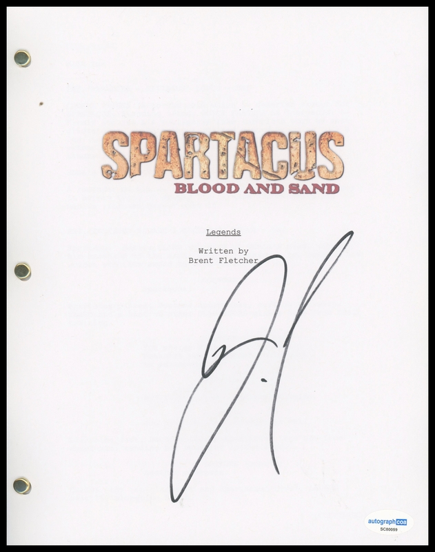 Item # 183061 - Jai Courtney "Spartacus: Blood and Sand" AUTOGRAPH Signed 'Legends' Script