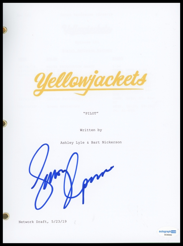 Item # 183093 - Tawny Cypress "Yellowjackets" AUTOGRAPH Signed Full Pilot Episode Script