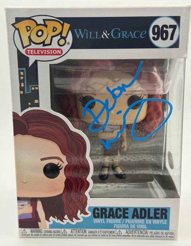 Item # 183322 - Debra Messing "Will & Grace" AUTOGRAPH Signed 'Grace Adler' 967 Funko Pop