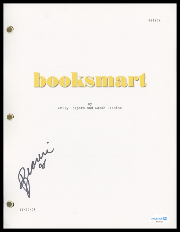 Item # 186690 - Beanie Feldstein "Booksmart" AUTOGRAPH Signed Complete Script Screenplay