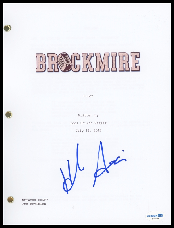 Item # 186705 - Hank Azaria "Brockmire" AUTOGRAPH Signed Complete Pilot Episode Script B
