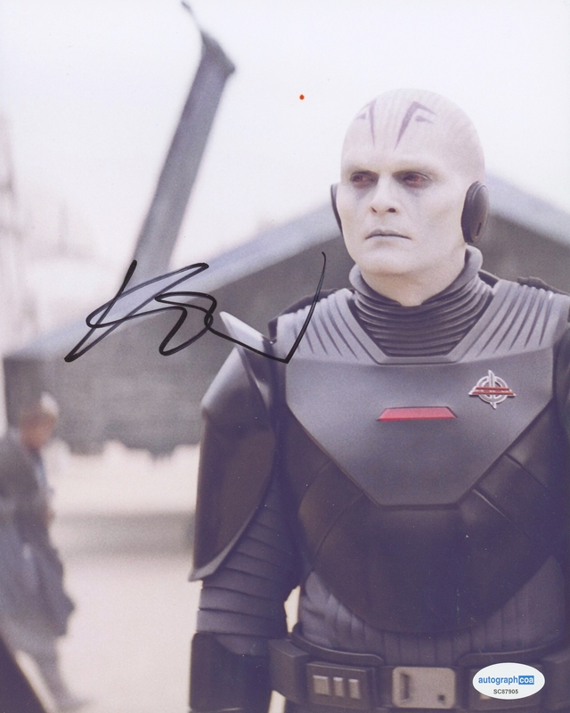 Item # 186266 - Rupert Friend "Obi-Wan Kenobi" AUTOGRAPH Signed Grand Inquisitor 8x10 Photo