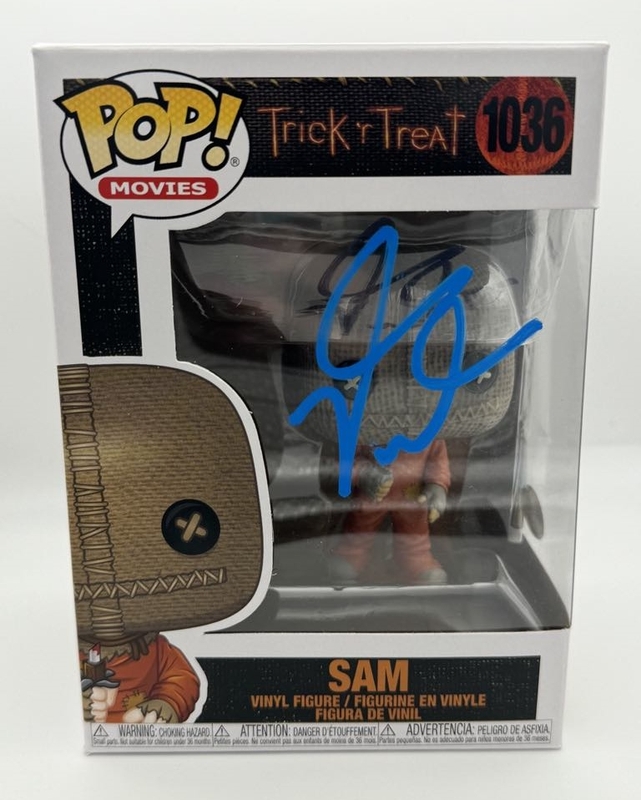 Item # 186780 - Dylan Baker "Trick 'r Treat" AUTOGRAPH Signed 1036 Funko Pop Vinyl Figure