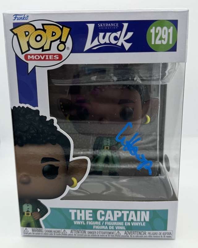 Item # 186809 - Whoopi Goldberg "Luck" AUTOGRAPH Signed 'The Captain' 1291 Funko Pop Figure